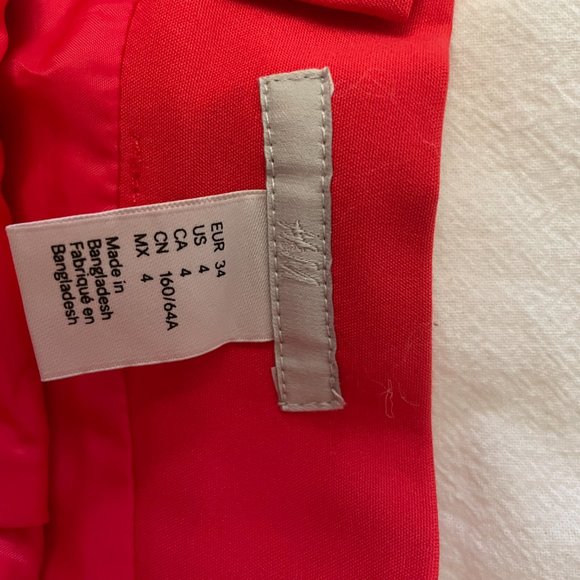 Pencil Skirt red/orange ON SALE MUST GO - Picture 2 of 2